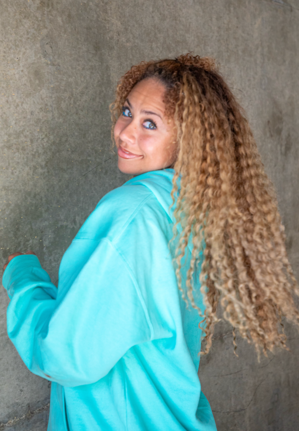 Blue Yahweh Hoodie